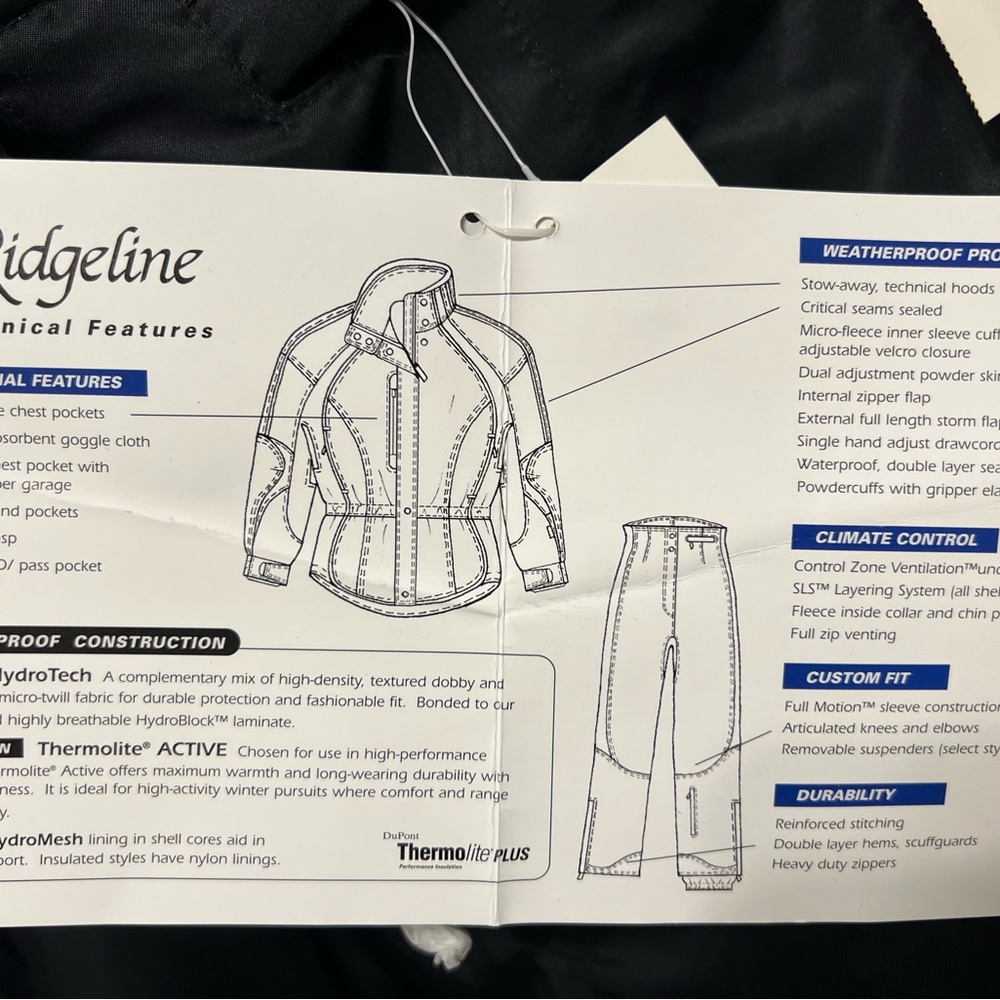 Obermeyer Black Ladies Ski Pants - Picture 7 of 12